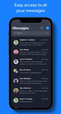 Messages OS android App screenshot 0