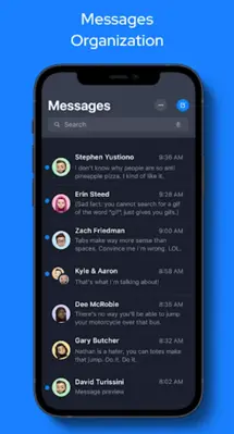 Messages OS android App screenshot 1