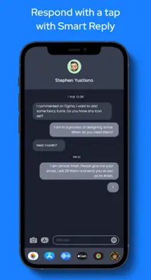 Messages OS android App screenshot 2